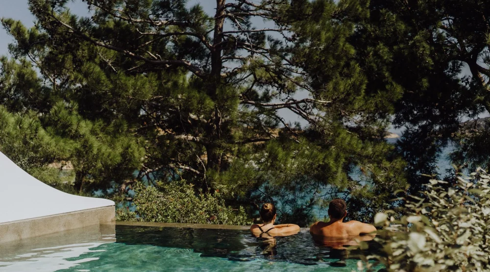 Two Bedroom Villa with Private Pool at Minos Beach Art Hotel