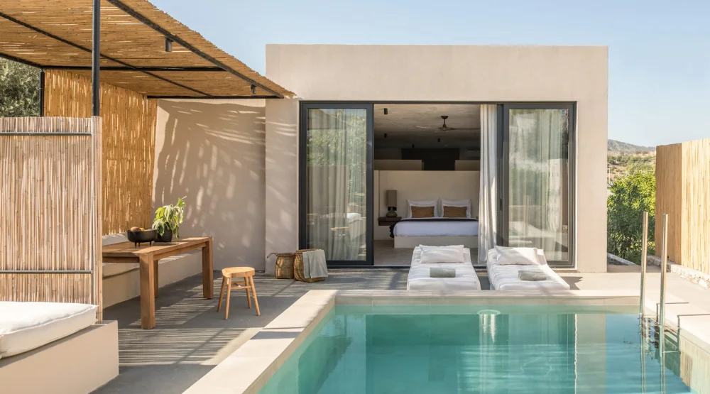 'citrus' Suite with Private Pool at Lindos Aqua Terra