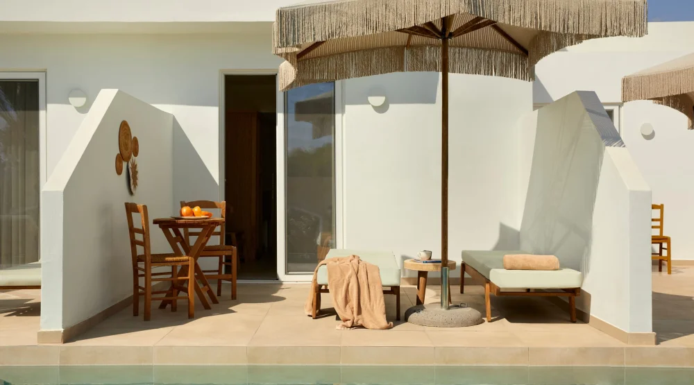 Superior Room with Shared Pool at Absolute Resort Kiotari