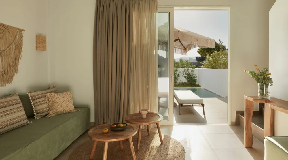 Suite with Private Pool at Absolute Resort Kiotari