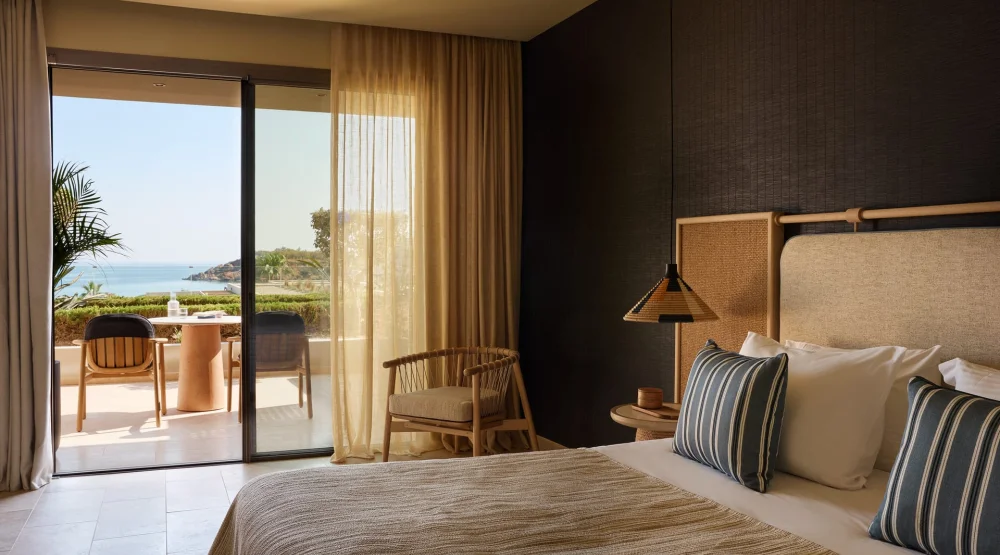 Deluxe Room Sea View at Atlantica Kalliston Resort