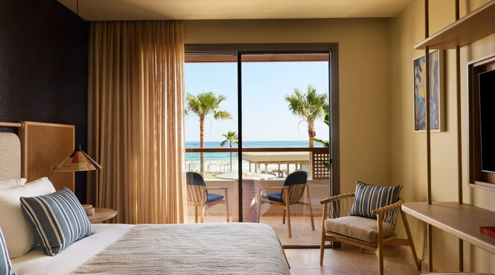 Deluxe Room Frontal Sea View at Atlantica Kalliston Resort