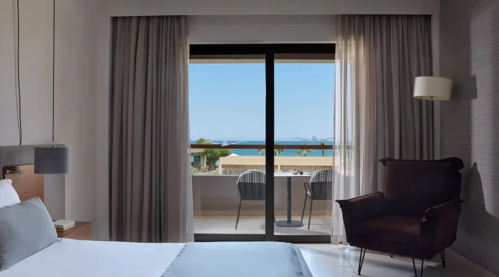 Superior Room Lagoon Sea View at Atlantica Kalliston Resort