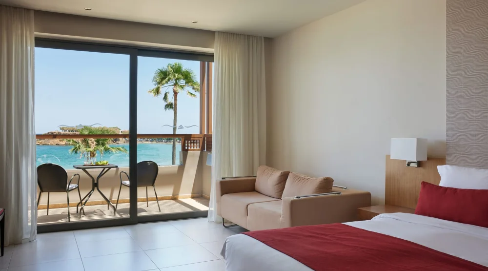 Superior Room Frontal Sea View at Atlantica Kalliston Resort