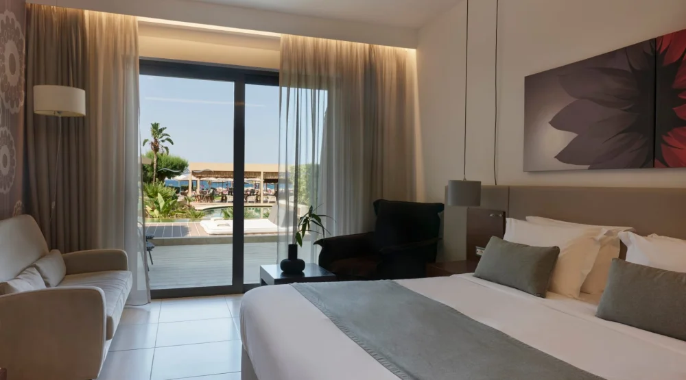 Superior Room Lagoon Swim Out at Atlantica Kalliston Resort