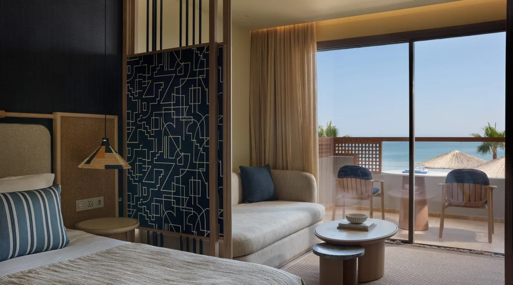 Junior Suite Frontal Sea View at Atlantica Kalliston Resort