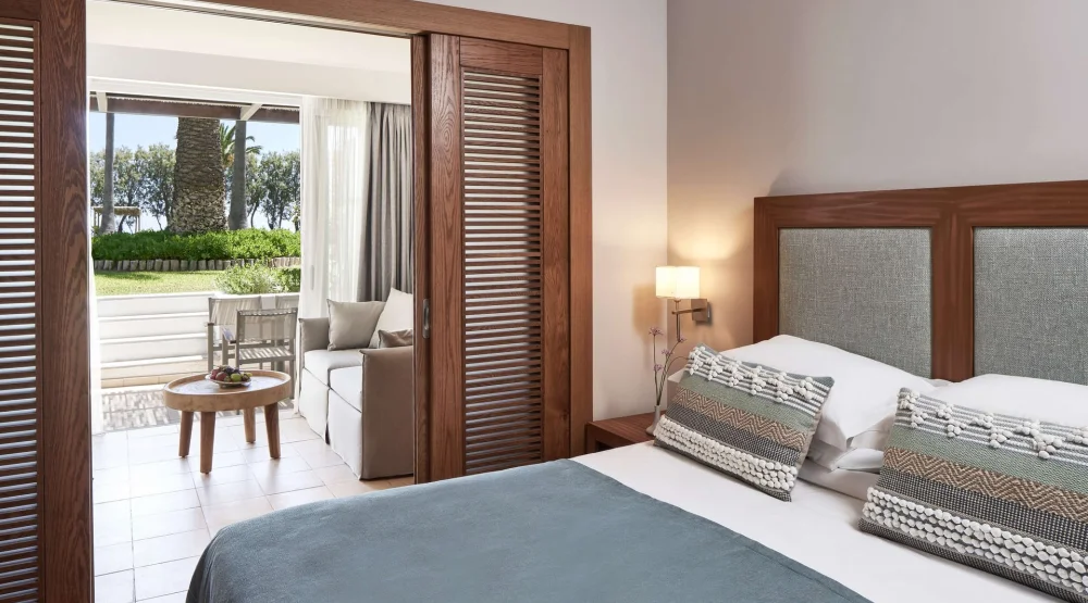 Resort Room Sliding Doors Limited Sea View | Resort Area at Atlantica Beach Resort