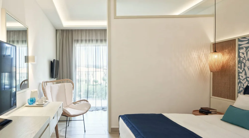 Family Room Sea View (bunk Beds) at Atlantica Aegean Blue