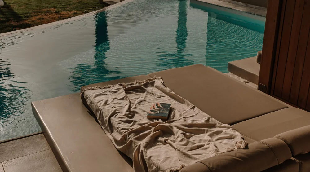 Swim Up Sharing Pool at Unique Blue Resort & Villas