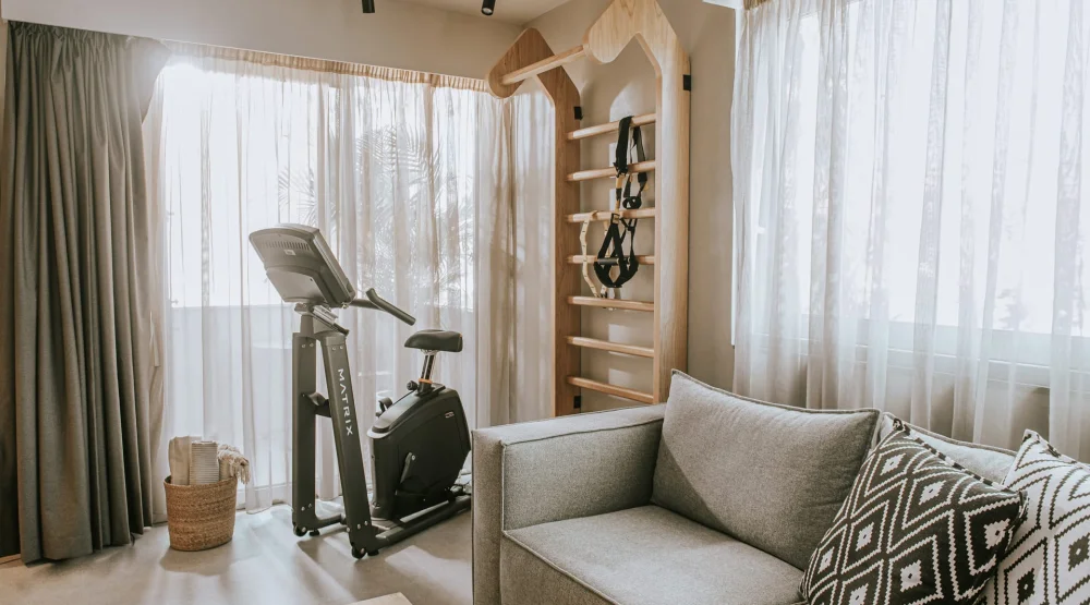 Sentido Fitness Room at Unique Blue Resort & Villas