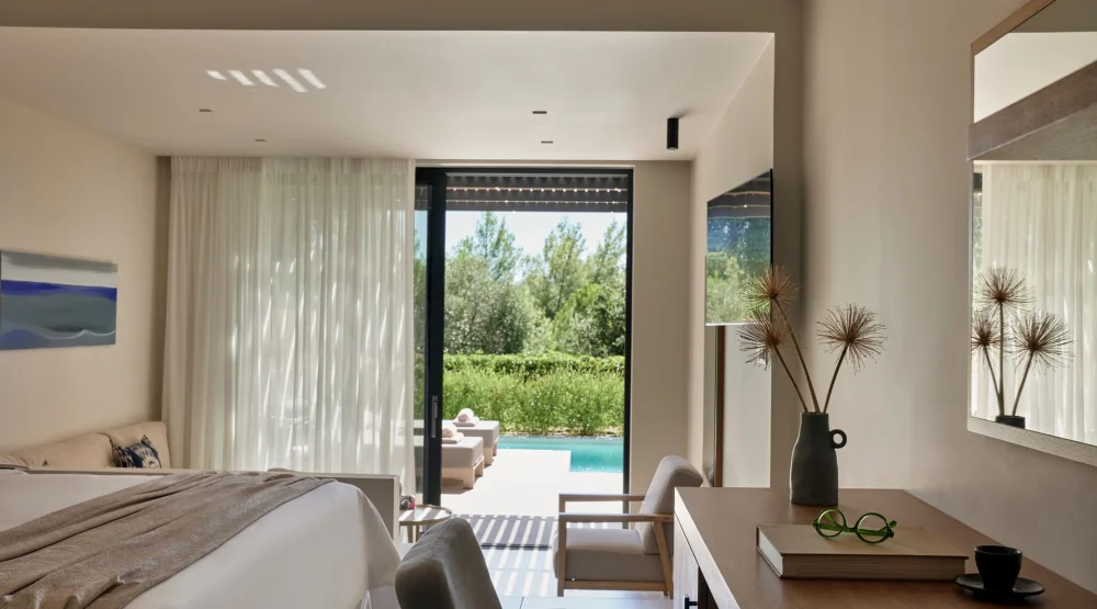 Junior Suite Forest View with Cozy Private Pool at Celestial All Suites