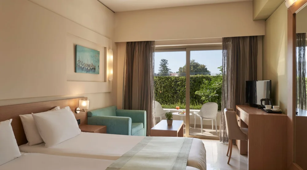 Standard Room with Garden View at Atlantica Amalthia Beach Hotel