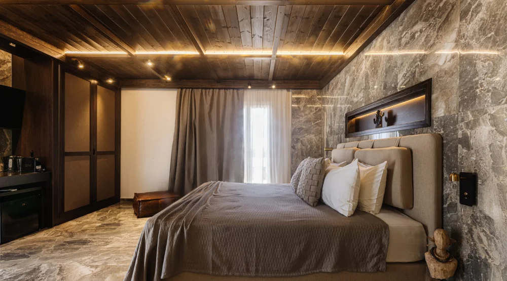 Luxury Suite with Private Jacuzzi at Aegean Palace