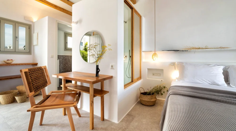 Superior Double Room with Outdoor Hydro-massage [2 Guests] at Anemomylos Residence Paros