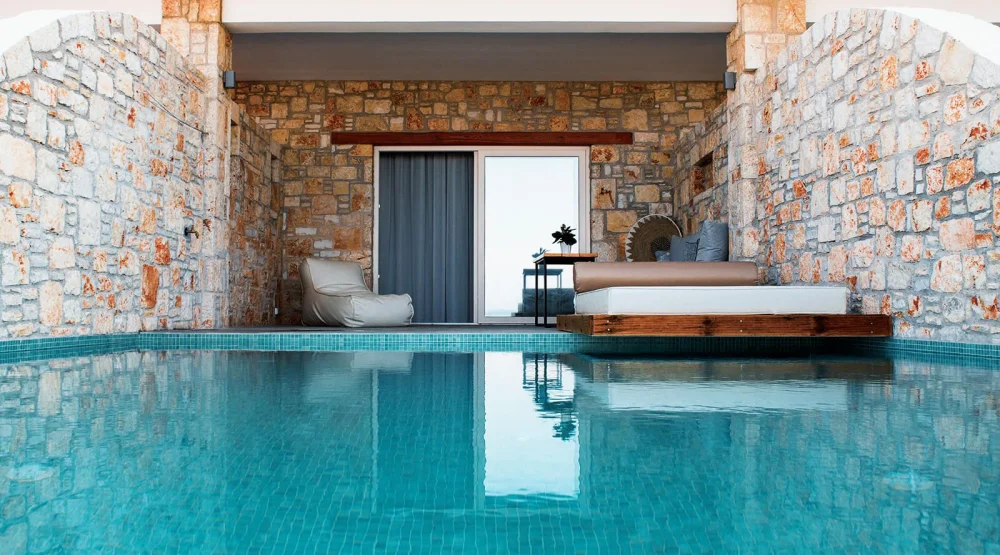 Signature Suite with Private Pool at Aliv Stone Suites & Spa