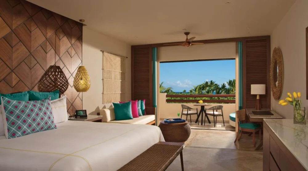 Junior Suite Ocean View King at Secrets Maroma Beach