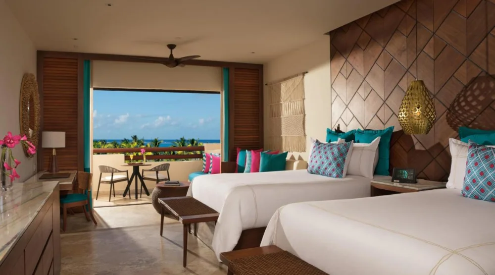 Junior Suite Ocean View Double at Secrets Maroma Beach