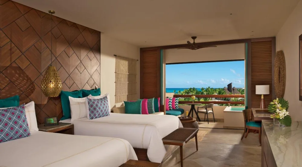 Preferred Club Junior Suite Ocean View Double at Secrets Maroma Beach