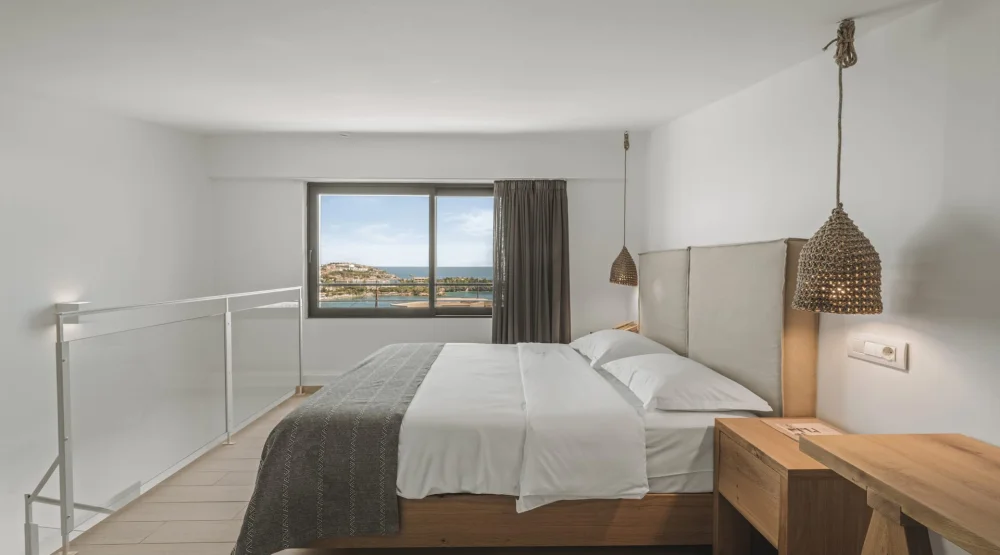 Deluxe Maisonette Sea View at Irida Hotel