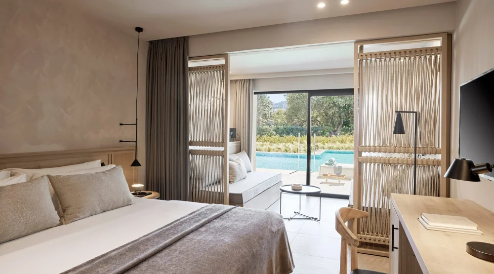 Junior Suite with Pool View & Sharing Pool at Helea Lifestyle Beach Resort