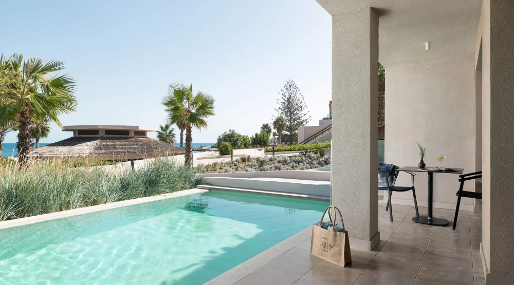 Helea Suite with Swim Up Pool at Helea Lifestyle Beach Resort