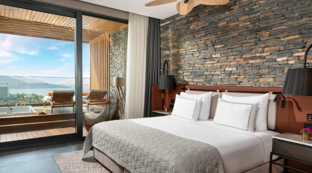 Family Corner Terrace Suite Sea View at Lujo Hotel Bodrum