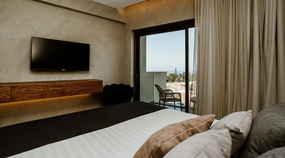 Wellness Panoramic Room with Side Sea View (adults Only) at Cavo Zoe Seaside Hotel