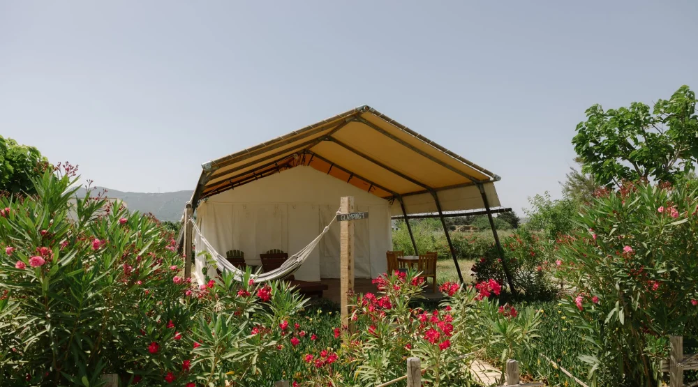 Glamping Tent at Sails on Kos Ecolux Tented Village