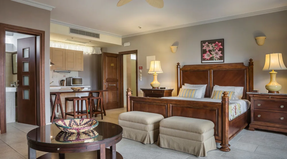 Superior Suite with Partial Harbour View No 103 at Balhambra Suites Fiscardo