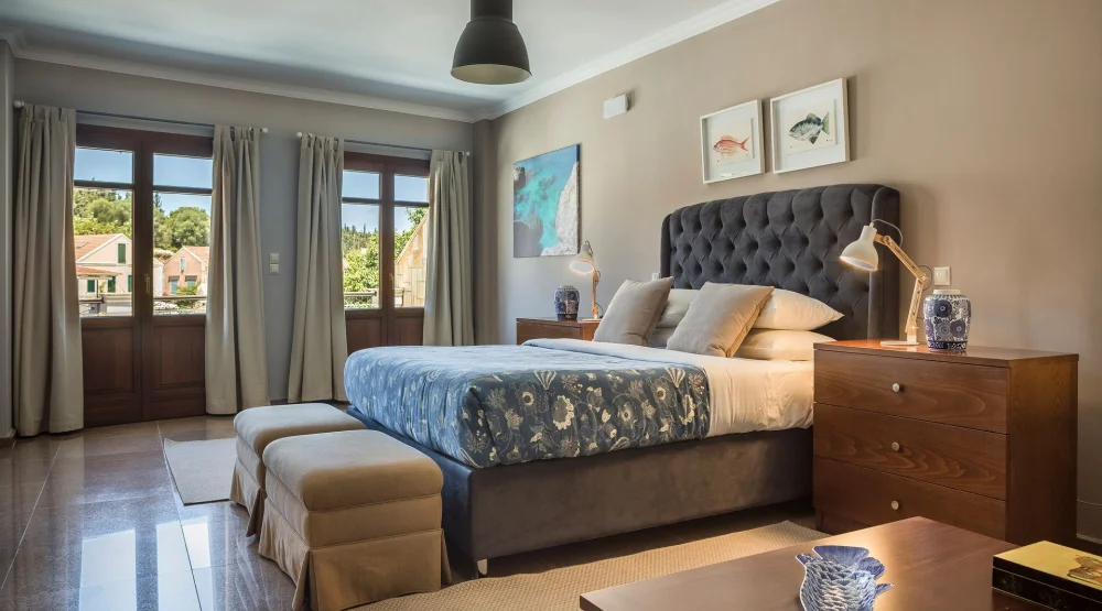 Executive Suite with Partial Harbour View No 111 at Balhambra Suites Fiscardo