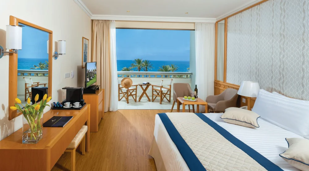 Family Triple Interconnecting Superior Rooms Sea View at Constantinou Bros Athena Beach Hotel