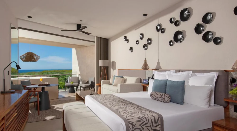 Preferred Club Junior Suite Ocean View King at Secrets Bahia Mita Surf & Spa Resort