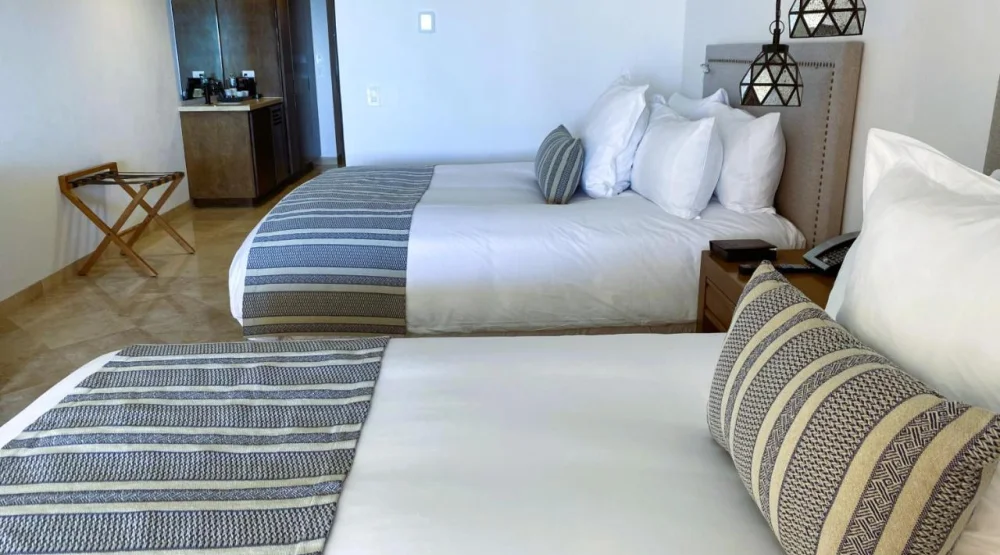 Deluxe Partial Ocean View Double Beds at Zoetry Casa del Mar Los Cabos