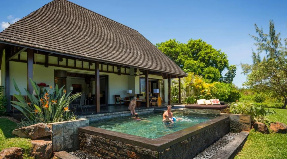 Two Bedroom Garden Pool Villa at Four Seasons Resort Mauritius at Anahita