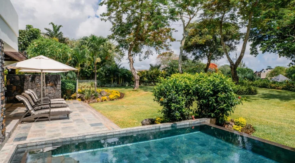Four Bedroom Garden Residence with Pool at Four Seasons Resort Mauritius at Anahita