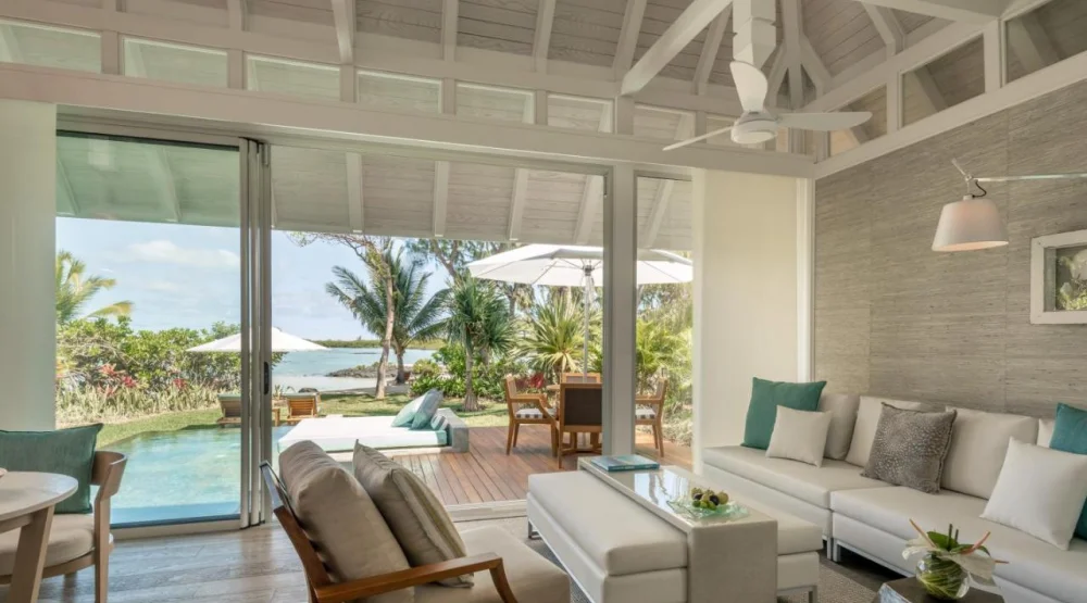 Premium Beach View Pool Villa at Four Seasons Resort Mauritius at Anahita