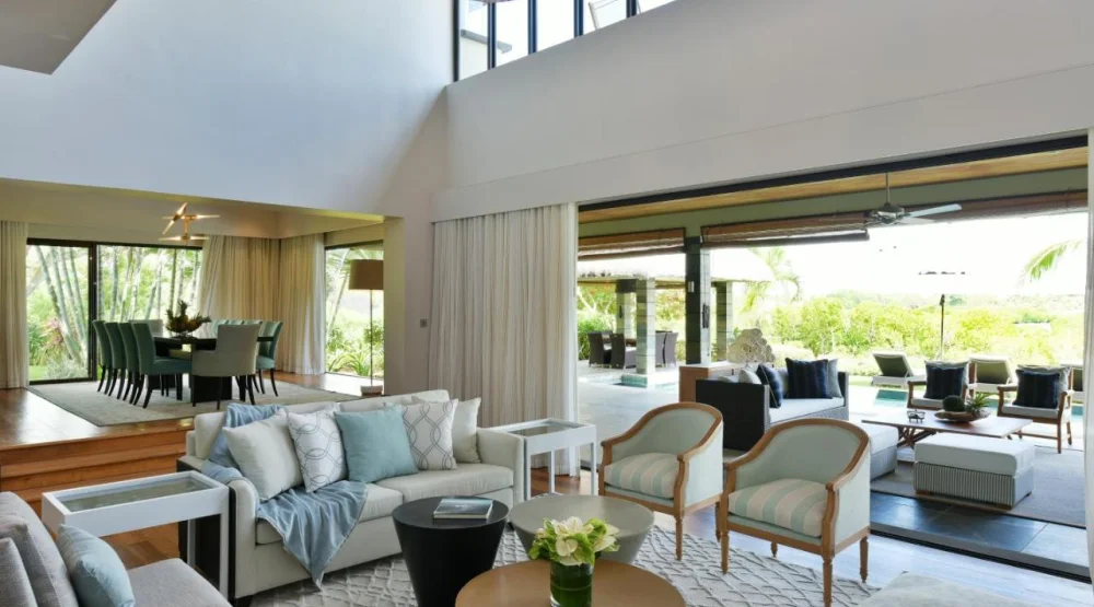 Five Bedroom Residence with Pool at Four Seasons Resort Mauritius at Anahita