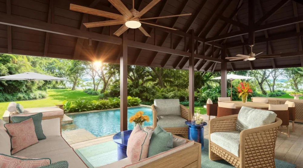 Three Bedroom Premium Residence with Pool at Four Seasons Resort Mauritius at Anahita