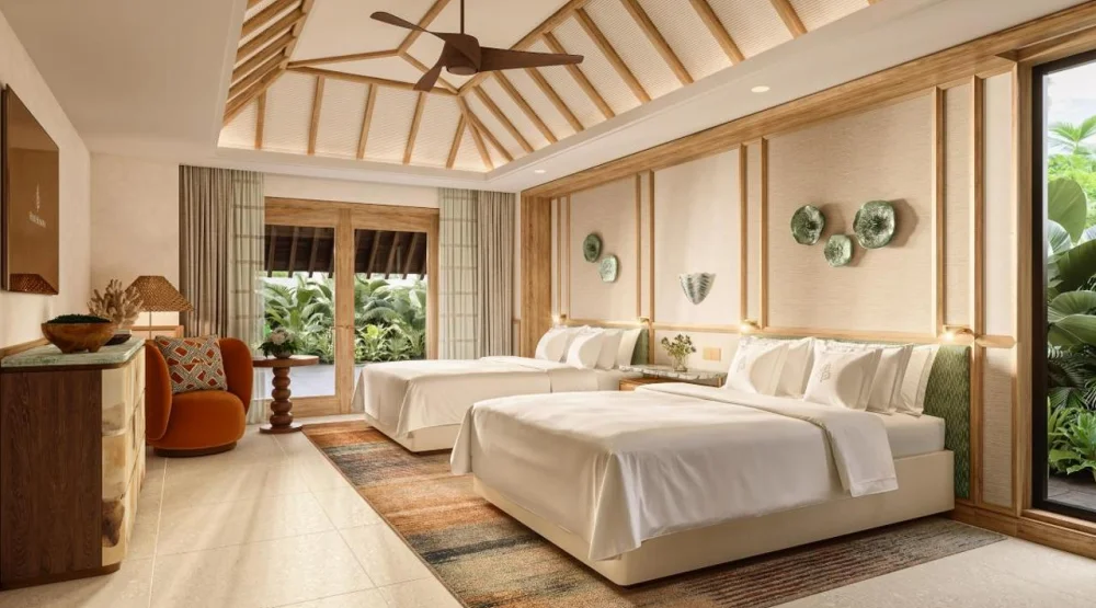 Garden Pool Villa Two Queen Beds at Four Seasons Resort Mauritius at Anahita