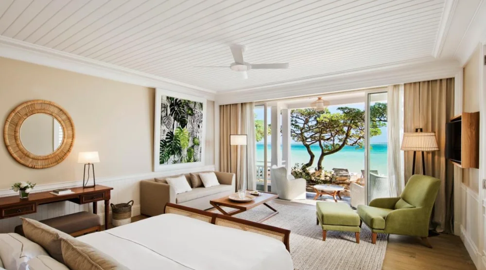 Deluxe Beachfront Suite at Heritage Le Telfair Golf & Wellness Resort