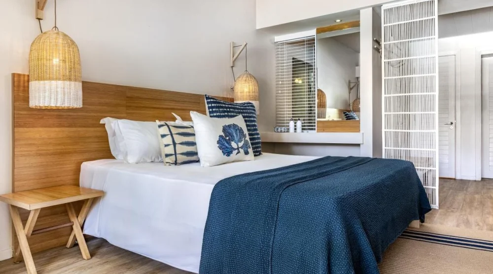 Couple Poolside at Lagoon Attitude