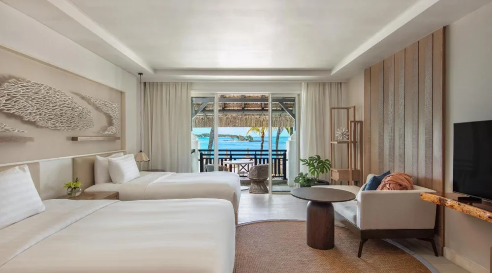 Hibiscus Ocean View Junior Suite Twin at Shangri-La Le Touessrok Resort & Spa