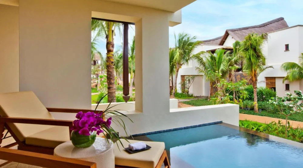 Luxury Pool Suite with Heated Pool & Garden at Le Jadis Beach Resort & Wellness