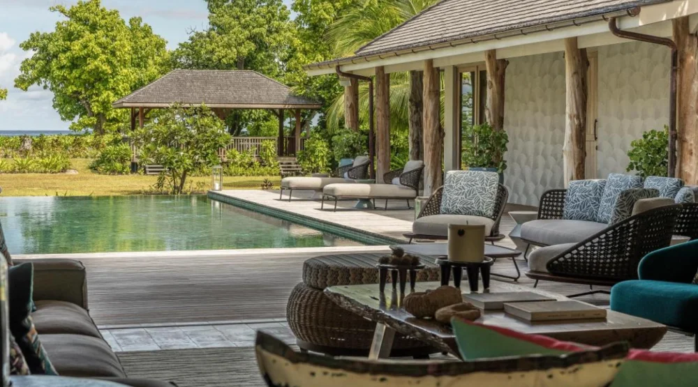 Three Bedroom Presidential Villa at Four Seasons Resort Seychelles at Desroches Island