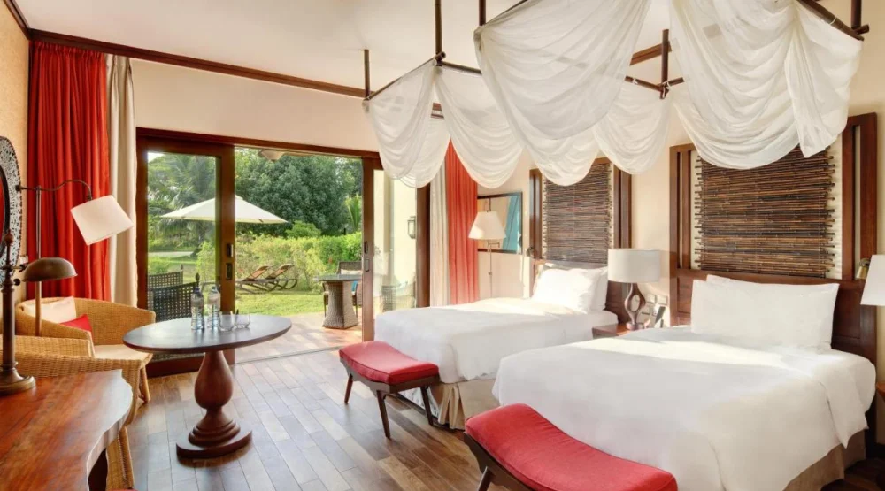 Junior Twin Suite with Garden Terrace at STORY Seychelles