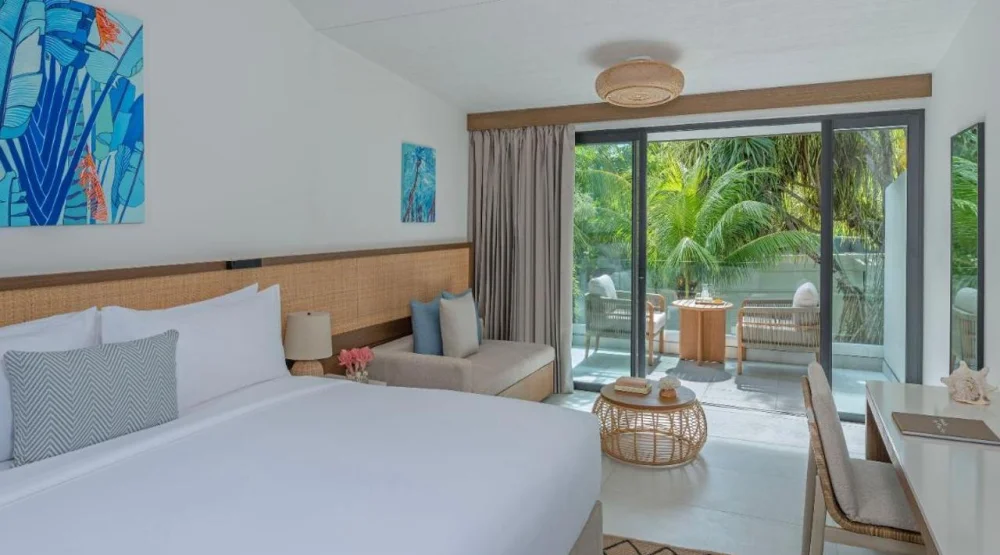 Garden View Balcony Room at Avani Barbarons Seychelles Resort & Spa