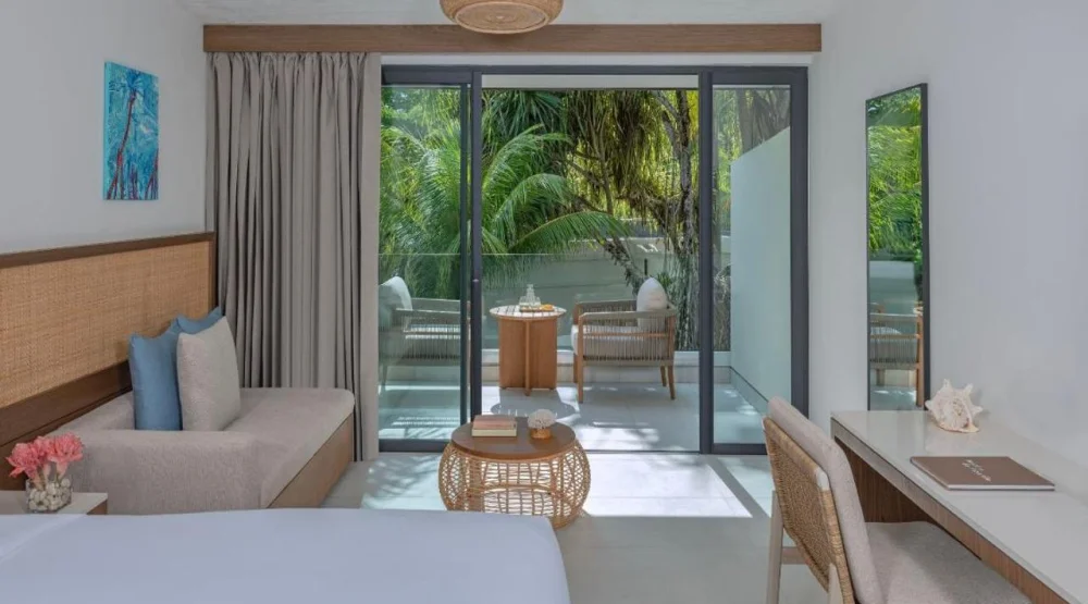 Superior Garden View Balcony Room at Avani Barbarons Seychelles Resort & Spa