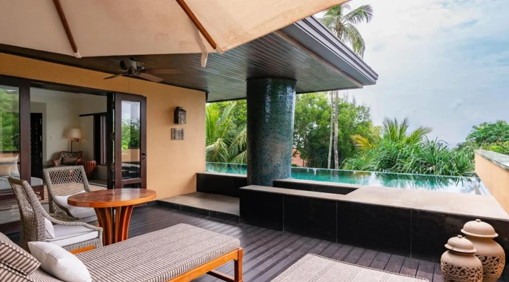 Pool Pavilion at Cape Weligama Relais and Chateux