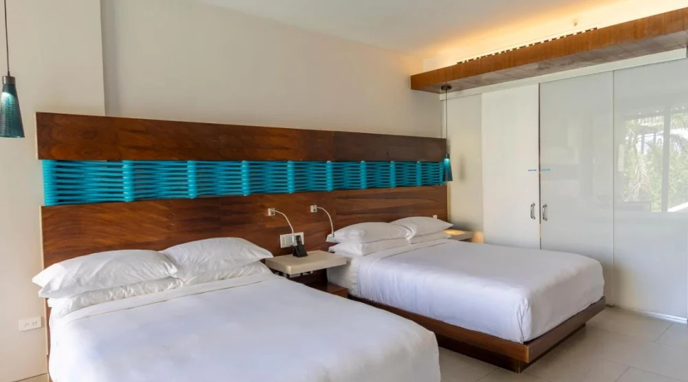 Premium Partial Ocean View Two Queen at Grand Hyatt Playa Del Carmen Resort