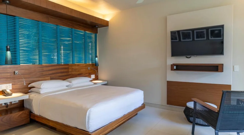 Premium Partial Ocean View, One King at Grand Hyatt Playa Del Carmen Resort